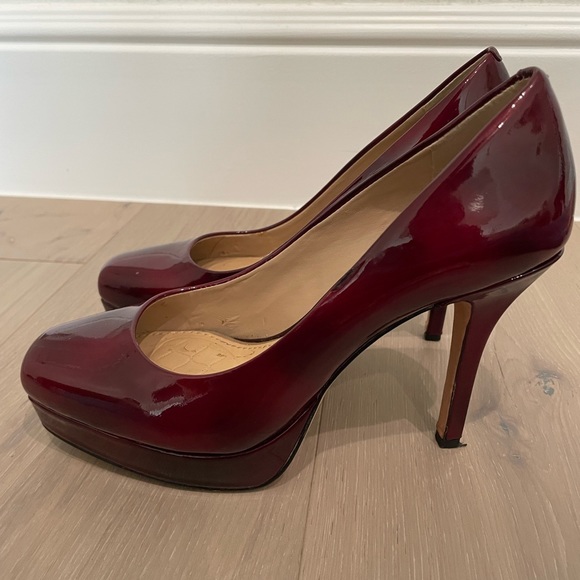 Red wine Antonio Melani heel size 6 - Picture 6 of 9